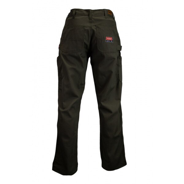 TECGEN FR Summer Weight Dungarees in Olive